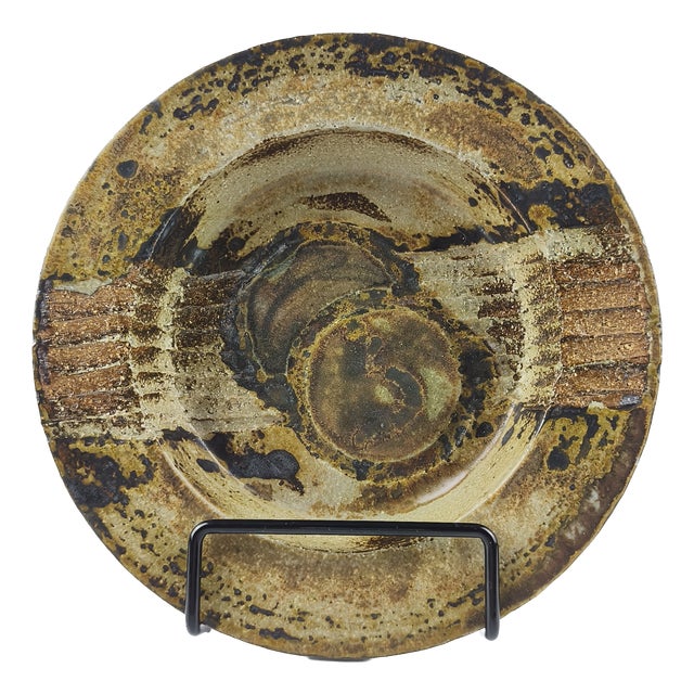 Mid-Century Modern Pottery Bowl by Aksel Larsen for Axella, 1960s For Sale