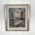 Gray 1949 Mid Century Swedish Modernist Harbour Oil Painting by Edvin Ollers For Sale - Image 8 of 13