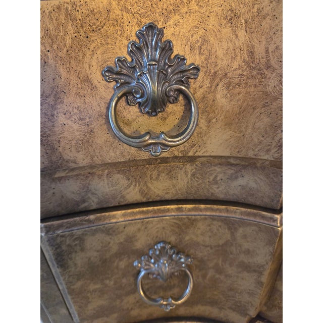 Country French Chest of Drawers With Antique Gold Gilt Finish For Sale - Image 13 of 16