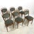 Vintage Chairs in Velours and Table from Thonet, 1970s, Set of 7 For Sale - Image 6 of 12