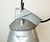 Industrial Grey Industrial Aluminium Cage Pendant Lamp, 1970s For Sale - Image 3 of 18