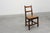 Brown Antique Late 19th Century Oak Side Chair, Belgium For Sale - Image 8 of 17