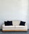 Mid-Century Modern Vintage Stacked Reed Arched Sofa For Sale - Image 3 of 18