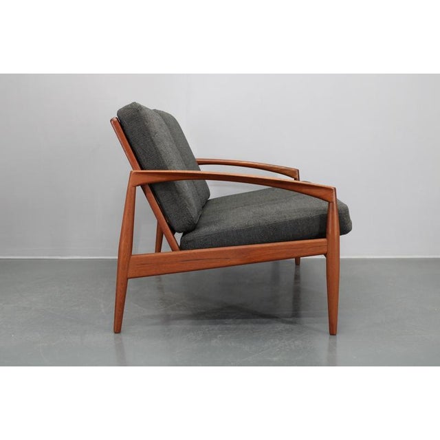 Paper Knife 2-Seater Teak Sofa by Kai Kristiansen, Denmark, 1960s For Sale - Image 6 of 18