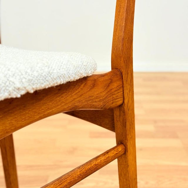 Danish Dining Chairs in Oak and Teak, 1950s, Set of 4 For Sale - Image 14 of 15