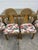 Vintage Wicker & Rattan Dining Set With Glass Top Table and 6 Upholstered Cane Chairs For Sale - Image 10 of 13