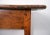 Wood 19th Century Antique Elm Wood Tavern Table With Game Carving For Sale - Image 7 of 13