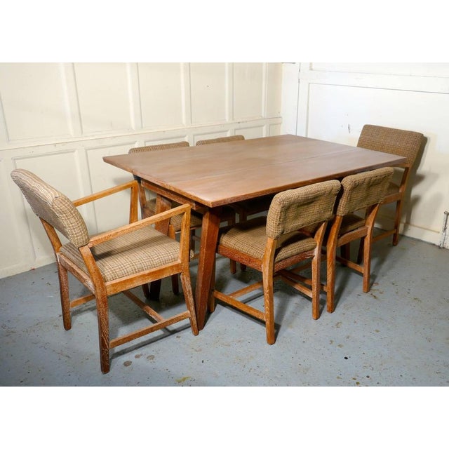Limed oak table and chairs best sale