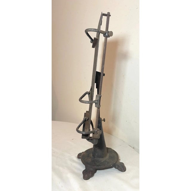 Metal Rare Antique 1890 Crandall Typewriter the Ideal Copy Holder Document Music Stand For Sale - Image 7 of 12