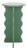 Lilith Wavy Accent Table in Sage Green For Sale