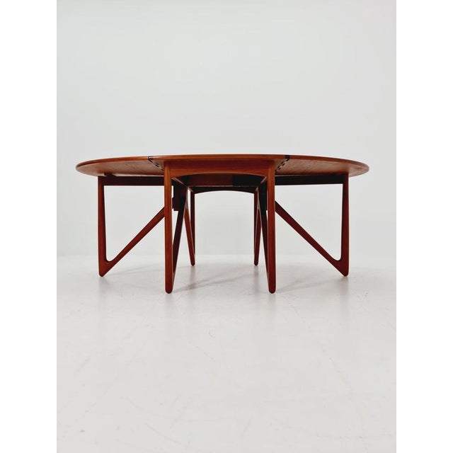 Mid-Century Modern Danish Drop Leaf Teak Dining Table from Niels Koefoed, 1960s For Sale - Image 12 of 18