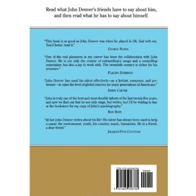 American Take Me Home: An Autobiography by John Denver With Arthur Tobier - Paperback For Sale - Image 3 of 4