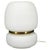 Czech Opaline Glass and Brass Table Lamp, 1970s For Sale - Image 10 of 10