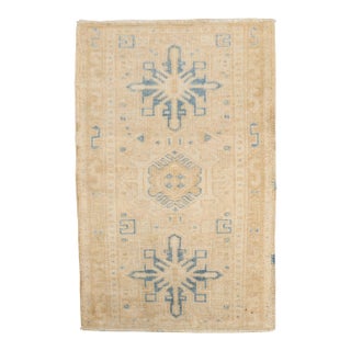 Antique Zabihi Collection Mini Persian Heriz Rug - 1'10" x 2'9" For Sale