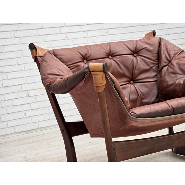Norwegian Trega Lounge Chair by Tormod Alnaes, 1970s For Sale - Image 13 of 18