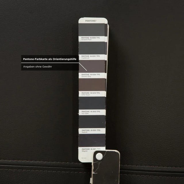 Leather Stool from Ewald Schillig For Sale - Image 5 of 10