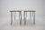 Oak Coffee Table on Hairpin Legs, 1960s, Set of 2 For Sale - Image 9 of 12