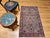 Persian Vintage Persian Kerman Lavar Rug, Hand-Knotted Wool, Floral Pattern, Ivory & Blue, 3x5 For Sale - Image 3 of 12
