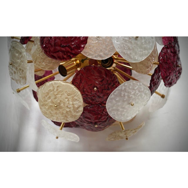 Murano Sputnik Art Glass Pendant Light, 2000 For Sale - Image 4 of 10