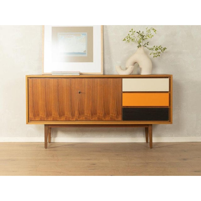 Mid-Century Modern Sideboard in Solid Wood, 1960s For Sale - Image 10 of 10