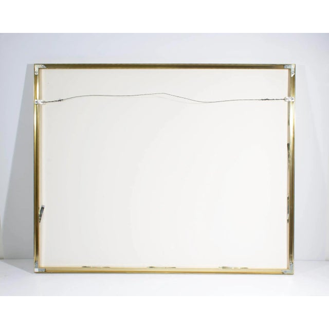 1999 Abstract Watercolor of Palm Trees by Norma Jean Bruckner For Sale - Image 4 of 7