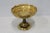 C. 20th century Gilded brass compote w/ repousse.