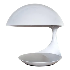 Mid Century Italian Cobra Table Lamp by Elio Martinelli