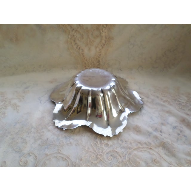 Metal Antique Art Nouveau Brainard Silver Co. Sterling Ornate Bow 11.5" X 3.5" For Sale - Image 7 of 13