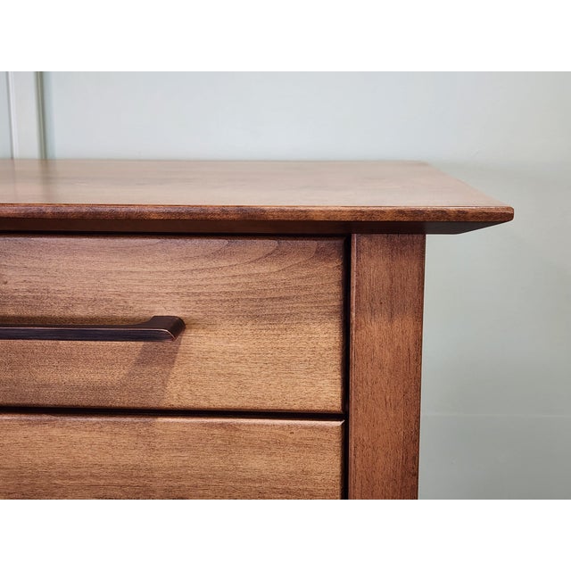 Wood Beautiful Amish Tall Chest For Sale - Image 7 of 10