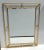 1970s Mid Century Modern Brass Faux Bamboo Wall Mirror Italy For Sale - Image 5 of 11