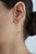 Not Yet Made - Made To Order 18k Gold Linear Drop Dangle Earrings With 1.2ct Blue Sapphire & Diamond- A Pair For Sale - Image 5 of 14