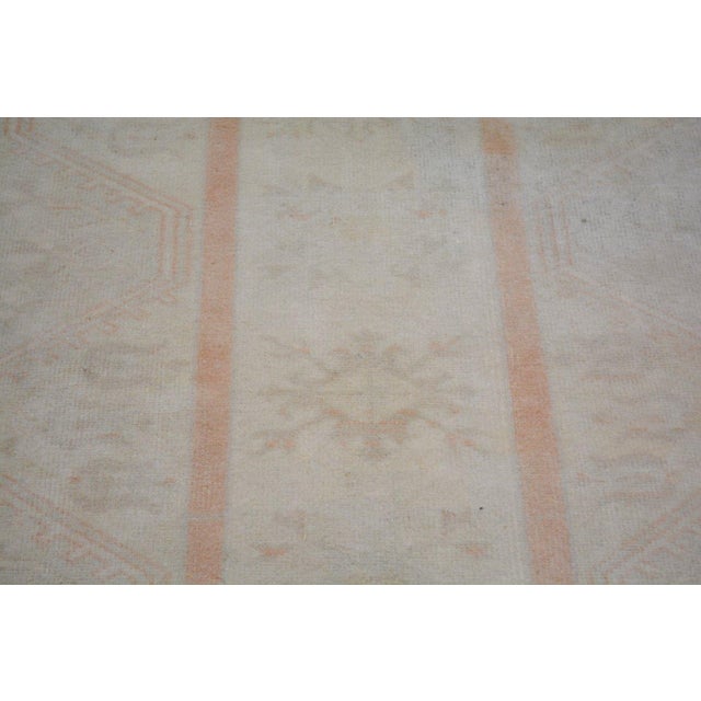 Vintage Turkish Anatolian Hand Knotted Wool Rug, 2'6''x9'3'' For Sale - Image 4 of 5