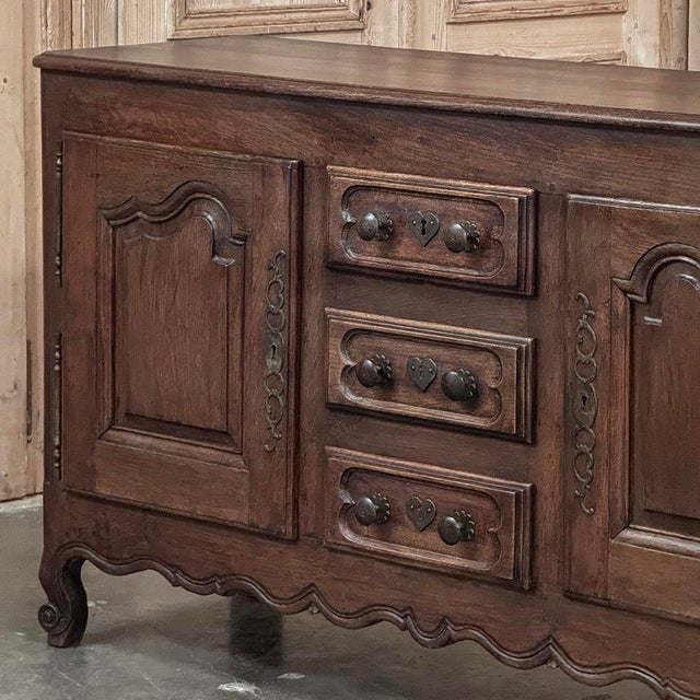 18th Century Country French Buffet ~ Credenza For Sale - Image 11 of 18