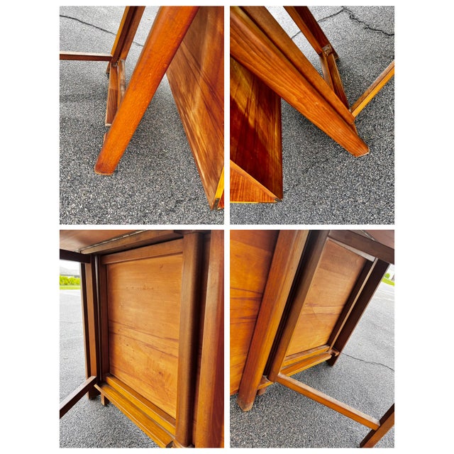 Mid Century Modern ‘Maria’ Extendable and Folding Dining Table | Bruno Mathsson For Sale - Image 16 of 18
