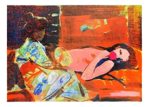 Giuseppe Tampieri, Siesta, Original Screen Print, 1988
