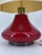 Glass Vintage Floor Lamp with Illuminated Red Glass Base, 1970s For Sale - Image 7 of 9