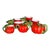 1962 Holt Howard Tomato Motif Tea & Snack Serving Set - 11 Pieces For Sale