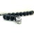 1990s 1990s David Yurman Authentic Estate Onyx Spiritual Beads Bracelet 8 Sterling Silver For Sale - Image 5 of 9