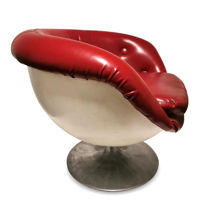 Gastone Rinaldi Vintage P180 Armchair by Gastone Rinaldi, Italy, 1968 For Sale - Image 4 of 6