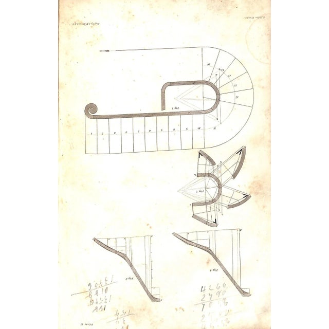 "The Modern Geometrical Stair-Builder's Guide" 1845 De Graff, Simon [Architect] For Sale In New York - Image 6 of 13