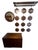 Metal Architectural Danish Modern Entryway Ensemble attributed to Poul Cadovius for Cado, Denmark, 1965, Set of 3 For Sale - Image 7 of 16