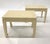 Henredon Henredon Asian Inspired Faux Goatskin Tables — a Pair For Sale - Image 4 of 12
