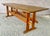 Danish Rustic Pine Dining Trestle Table, 19th Century For Sale - Image 4 of 11