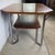 Vintage Modern Coffee Table With Bookmatched Veneer Top and Chrome Base For Sale - Image 9 of 12