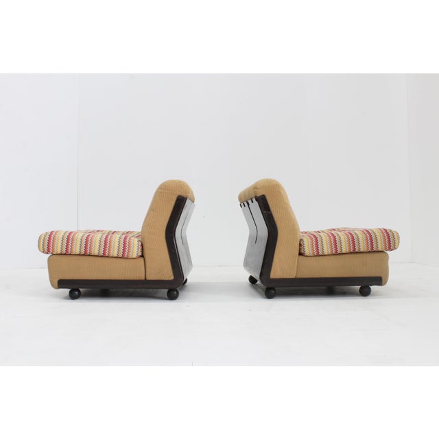 Vintage amanta lounge chairs designed by mario bellini for c&b italia.the amanta chairs were designed in 1966 by mario...