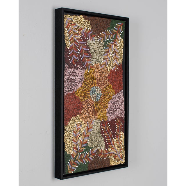 Australian Aboriginal Bush Banana Painting by Eunice Napangardi For Sale - Image 4 of 11