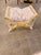 Neoclassical Vintage French Empire Curule Stool For Sale - Image 3 of 8