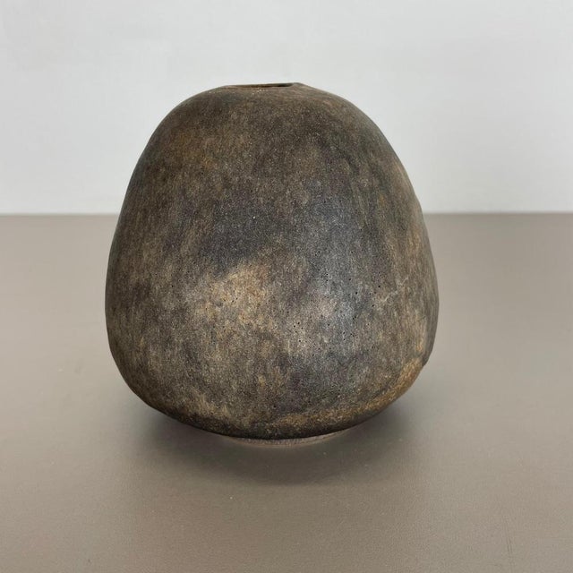 West German Ceramic Studio Vases attributed to Helmut Schäffenacker, 1960s, Set of 2 For Sale - Image 11 of 18