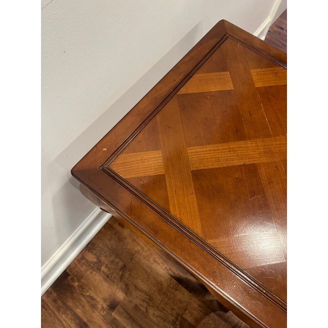 Mid 20th Century Heritage Henredon French Provincial Accent Side Table For Sale - Image 9 of 12