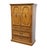 Thomasville Thomasville Furniture Serenade Collection Burled Walnut Italian Neoclassical Tuscan Style 40" Armoire 21211-340 For Sale - Image 4 of 16